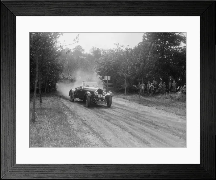 Framed Print : Bugatti Type 40, Bugatti Owners Club Hill Climb, Chalfont St Peter, Buckinghamshire, 1935