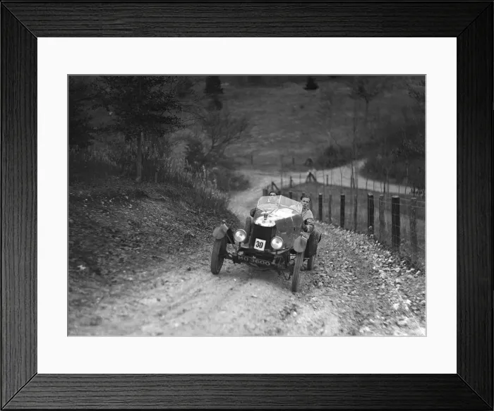 Framed Print : Morris Bullnose with sports special body competing in the Inter-Varsity Trial, November 1931 Framed Print : Morris Bullnose with sports special body competing in the Inter-Varsity Trial, November 1931