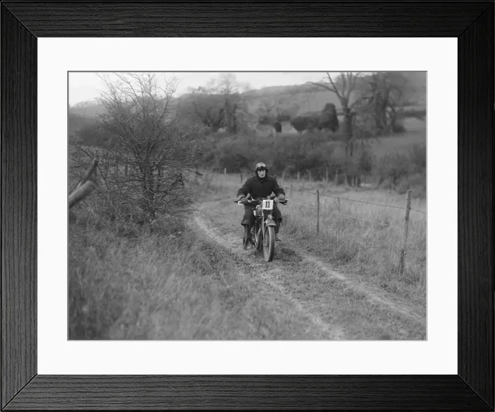 Framed Print : New Imperial of LSK Ford competing in the Inter-Varsity Trial, November 1931. Artist: Bill Brunell Framed Print : New Imperial of LSK Ford competing in the Inter-Varsity Trial, November 1931. Artist: Bill Brunell