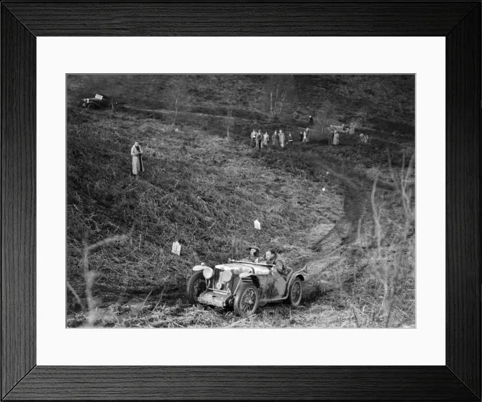 Framed Print : MG J2 taking part in a motoring trial, late 1930s. Artist: Bill Brunell Framed Print : MG J2 taking part in a motoring trial, late 1930s. Artist: Bill Brunell