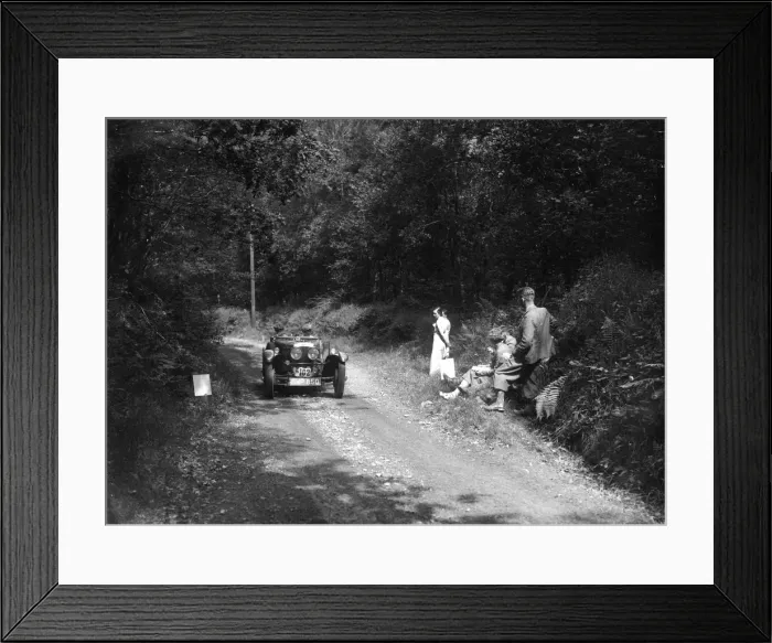 Framed Print : 1935 Frazer-Nash TT replica taking part in a motoring trial, late 1930s. Artist: Bill Brunell Framed Print : 1935 Frazer-Nash TT replica taking part in a motoring trial, late 1930s. Artist: Bill Brunell