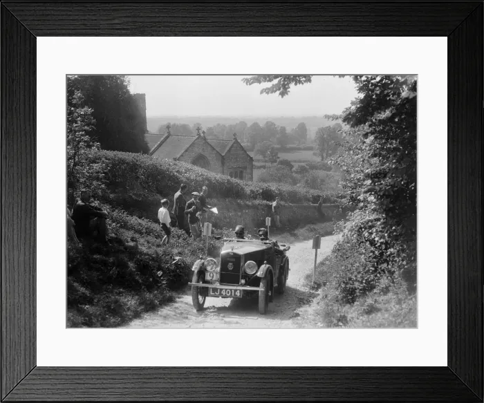 Framed Print : 1931 Wolseley Hornet taking part in a West Hants Light Car Club Trial, Ibberton Hill, Dorset, 1930s Framed Print : 1931 Wolseley Hornet taking part in a West Hants Light Car Club Trial, Ibberton Hill, Dorset, 1930s