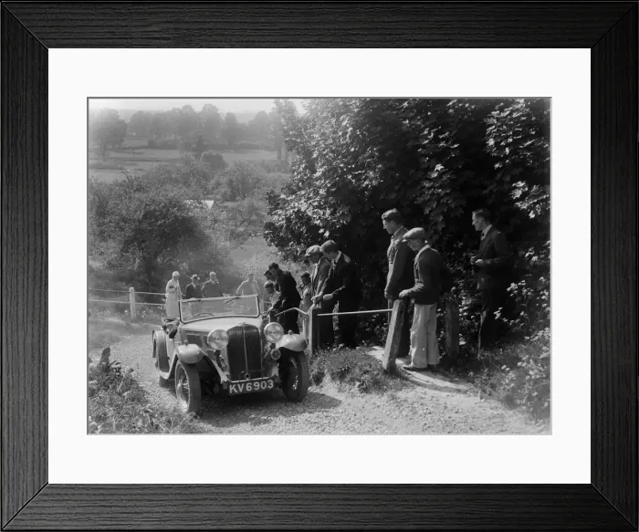 Framed Print : Triumph 2-seater taking part in a West Hants Light Car Club Trial, Ibberton Hill, Dorset, 1930s Framed Print : Triumph 2-seater taking part in a West Hants Light Car Club Trial, Ibberton Hill, Dorset, 1930s