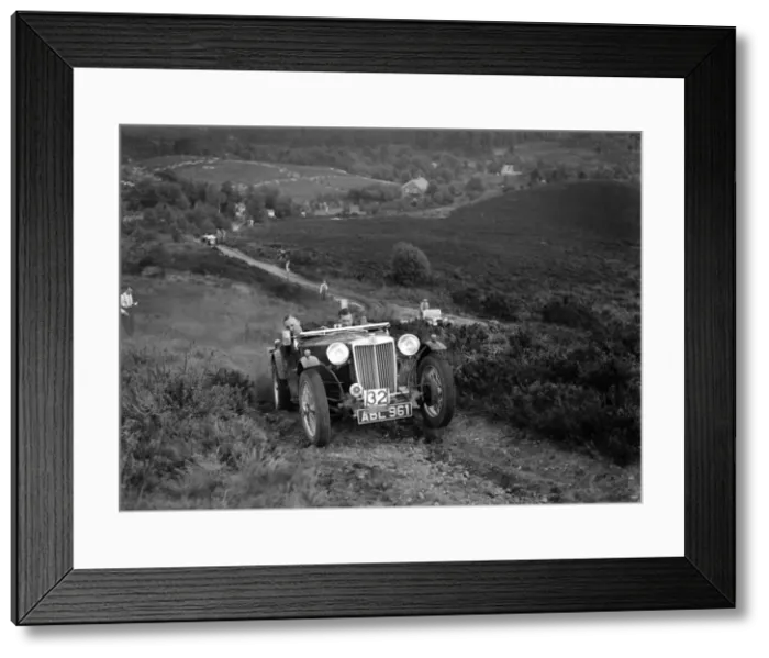 Framed Print : 1936 MG TA of the Three Musketeers team taking part in the NWLMC Lawrence Cup Trial, 1937 Framed Print : 1936 MG TA of the Three Musketeers team taking part in the NWLMC Lawrence Cup Trial, 1937