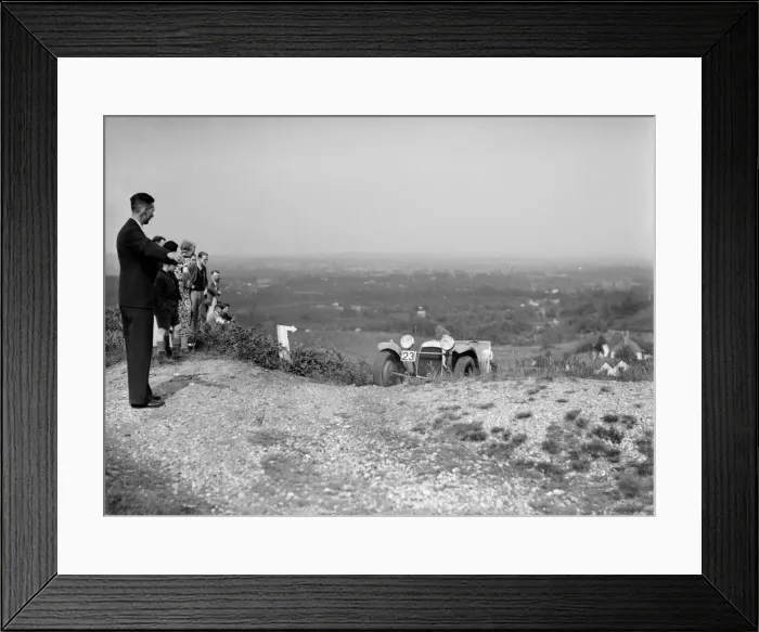 Framed Print : Prototype 1. 5 litre HRG 2-seater sports taking part in the NWLMC Lawrence Cup Trial, 1937 Framed Print : Prototype 1. 5 litre HRG 2-seater sports taking part in the NWLMC Lawrence Cup Trial, 1937