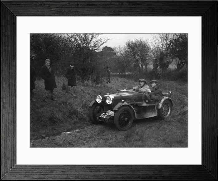 Framed Print : MG M type of RK Nicholson at the Sunbac Colmore Trial, near Winchcombe, Gloucestershire, 1934 Framed Print : MG M type of RK Nicholson at the Sunbac Colmore Trial, near Winchcombe, Gloucestershire, 1934