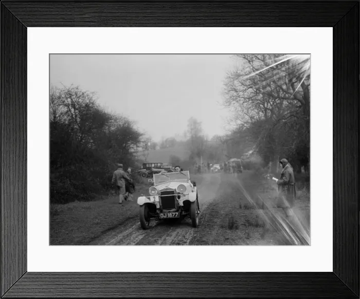 Framed Print : Frazer-Nash Boulogne of RS Langford, Sunbac Colmore Trial, near Winchcombe, Gloucestershire, 1934 Framed Print : Frazer-Nash Boulogne of RS Langford, Sunbac Colmore Trial, near Winchcombe, Gloucestershire, 1934