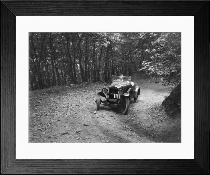 Framed Print : Frazer-Nash competing in the Brighton & Hove Motor Club Brighton-Beer Trial, 1934 Framed Print : Frazer-Nash competing in the Brighton & Hove Motor Club Brighton-Beer Trial, 1934