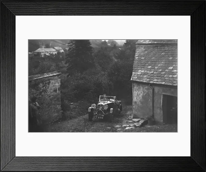 Framed Print : 1932 Wolseley Hornet of N Tracey competing in the JCC Lynton Trial, 1932. Artist: Bill Brunell Framed Print : 1932 Wolseley Hornet of N Tracey competing in the JCC Lynton Trial, 1932. Artist: Bill Brunell