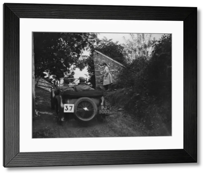 Framed Print : MG F Magna competing in the JCC Lynton Trial, 1932. Artist: Bill Brunell Framed Print : MG F Magna competing in the JCC Lynton Trial, 1932. Artist: Bill Brunell