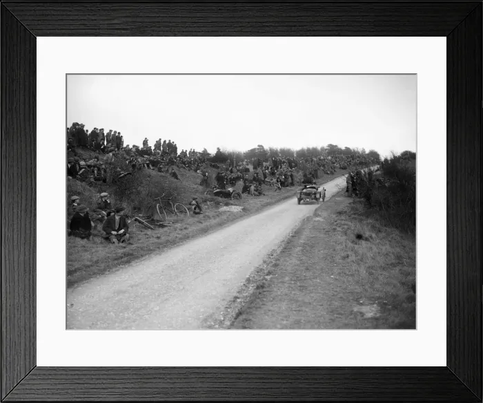 Framed Print : Aston Martin of Bertie Kensington-Moir, Essex Motor Club Kop Hillclimb, Buckinghamshire, 1922 Framed Print : Aston Martin of Bertie Kensington-Moir, Essex Motor Club Kop Hillclimb, Buckinghamshire, 1922