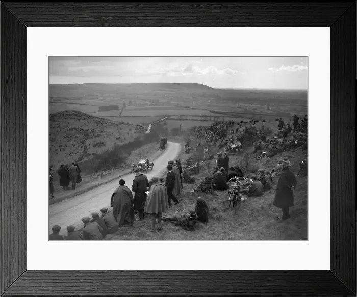 Framed Print : Aston Martin of Bertie Kensington-Moir, Essex Motor Club Kop Hillclimb, Buckinghamshire, 1922 Framed Print : Aston Martin of Bertie Kensington-Moir, Essex Motor Club Kop Hillclimb, Buckinghamshire, 1922