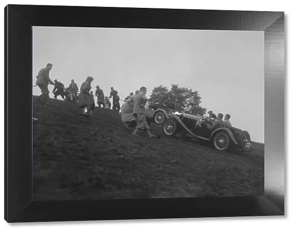 MG PA competing in the MG Car Club Rushmere Hillclimb, Shropshire, 1935. Artist: Bill Brunell