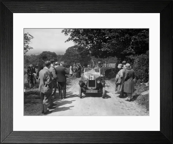 Framed Print : Austin 7 Cup Model of Miss J Sander of the London Centre Team at the JCC Inter-Centre Rally, 1932 Framed Print : Austin 7 Cup Model of Miss J Sander of the London Centre Team at the JCC Inter-Centre Rally, 1932