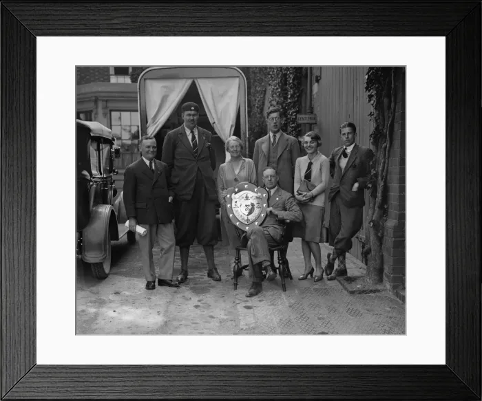 Framed Print : JCC Inter-Centre Rally, 1932. Artist: Bill Brunell Framed Print : JCC Inter-Centre Rally, 1932. Artist: Bill Brunell