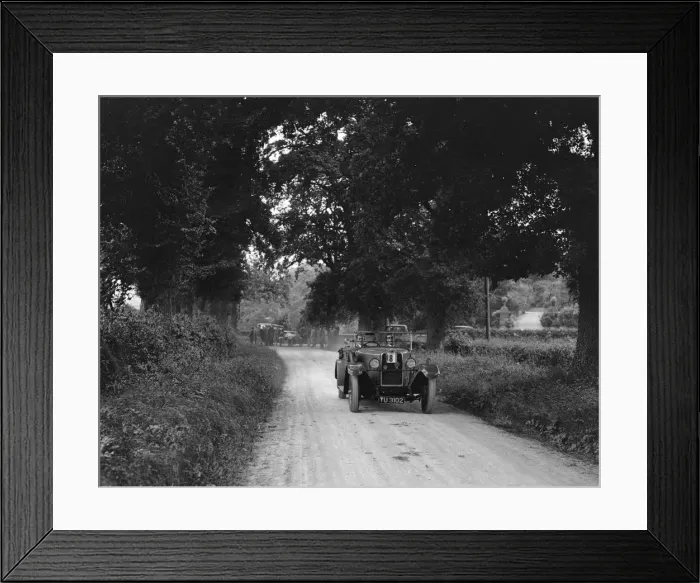 Framed Print : Talbot 18 / 55 4-seater tourer competing in the JCC Inter-Centre Rally, 1932. Artist: Bill Brunell Framed Print : Talbot 18 / 55 4-seater tourer competing in the JCC Inter-Centre Rally, 1932. Artist: Bill Brunell