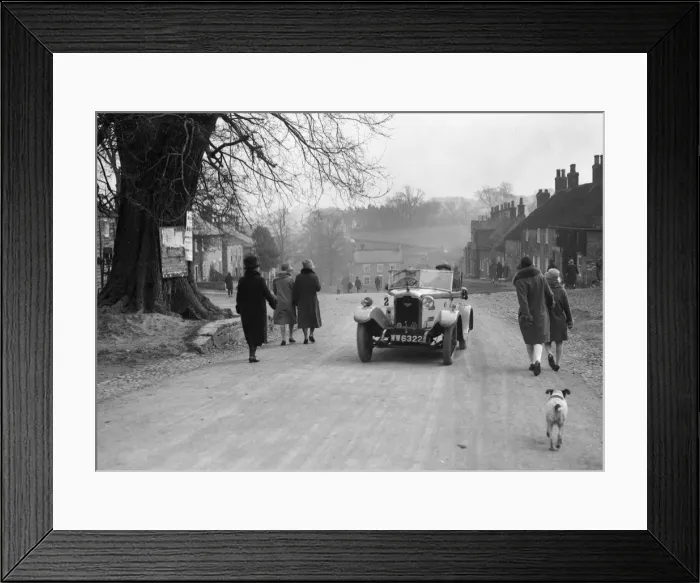 Framed Print : Rover 10 / 25 of C Thackray, Ilkley & District Motor Club Trial, Coxwold, North Yorkshire, 1930s Framed Print : Rover 10 / 25 of C Thackray, Ilkley & District Motor Club Trial, Coxwold, North Yorkshire, 1930s