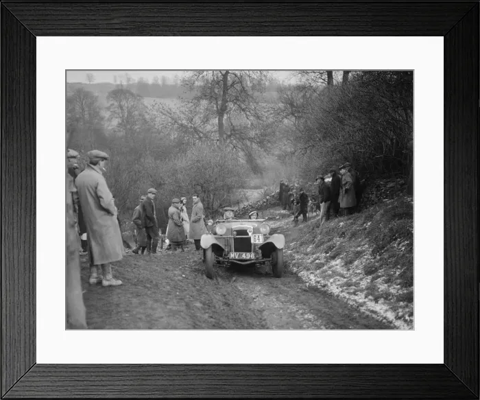 Framed Print : Frazer-Nash Boulogne II of P Lees competing in the Sunbac Colmore Trial, Gloucestershire, 1933 Framed Print : Frazer-Nash Boulogne II of P Lees competing in the Sunbac Colmore Trial, Gloucestershire, 1933