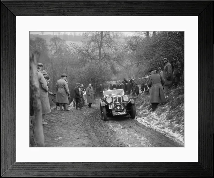 Framed Print : Wolseley Jensen Hornet Special of TK Crawford at the Sunbac Colmore Trial, Gloucestershire, 1933 Framed Print : Wolseley Jensen Hornet Special of TK Crawford at the Sunbac Colmore Trial, Gloucestershire, 1933