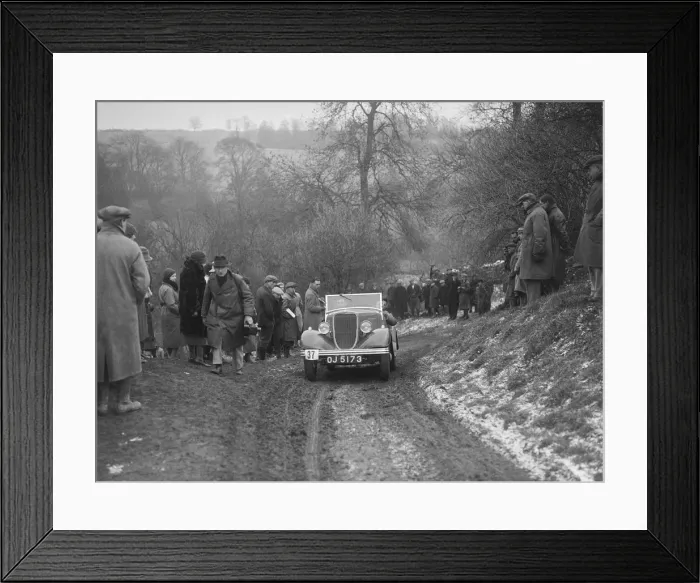 Framed Print : Ford V8 open tourer of H Hillcoat competing at the Sunbac Colmore Trial, Gloucestershire, 1933 Framed Print : Ford V8 open tourer of H Hillcoat competing at the Sunbac Colmore Trial, Gloucestershire, 1933