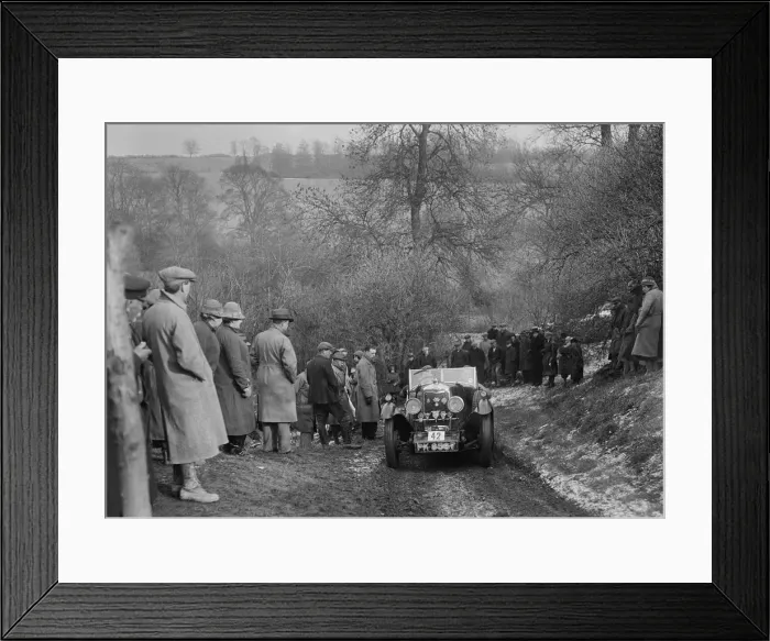 Framed Print : Riley open 4-seater tourer of HC Hunter, North West London Motor Club London-Gloucester Trial, 1932 Framed Print : Riley open 4-seater tourer of HC Hunter, North West London Motor Club London-Gloucester Trial, 1932