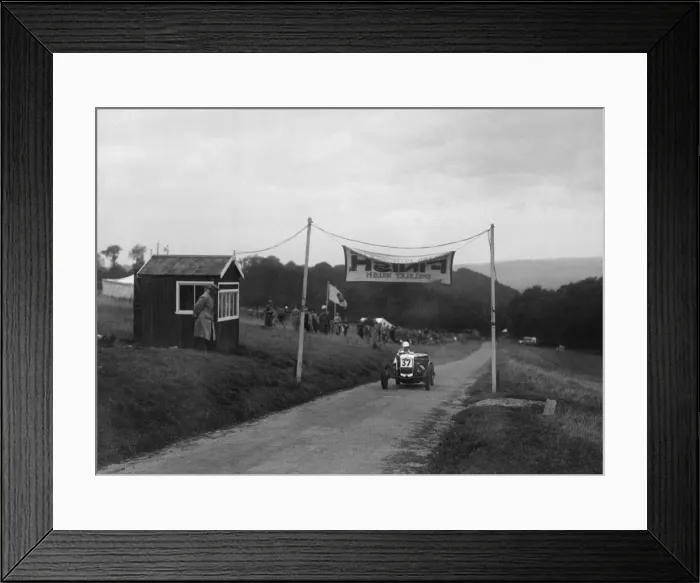 Framed Print : Frazer-Nash crossing the finishing line, MAC Shelsley Walsh Speed Hill Climb, Worcestershire, 1935 Framed Print : Frazer-Nash crossing the finishing line, MAC Shelsley Walsh Speed Hill Climb, Worcestershire, 1935