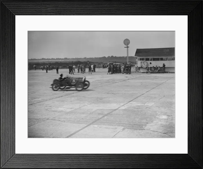 Framed Print : Bugatti of JR Jefferys competing at a Surbiton Motor Club race meeting, Brooklands, Surrey, 1928 Framed Print : Bugatti of JR Jefferys competing at a Surbiton Motor Club race meeting, Brooklands, Surrey, 1928