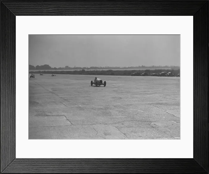 Framed Print : Delage racing at a Surbiton Motor Club race meeting, Brooklands, Surrey, 1928. Artist: Bill Brunell Framed Print : Delage racing at a Surbiton Motor Club race meeting, Brooklands, Surrey, 1928. Artist: Bill Brunell
