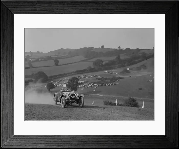 Framed Print : Frazer-Nash TT replica competing in the MG Car Club Rushmere Hillclimb, Shropshire, 1935 Framed Print : Frazer-Nash TT replica competing in the MG Car Club Rushmere Hillclimb, Shropshire, 1935
