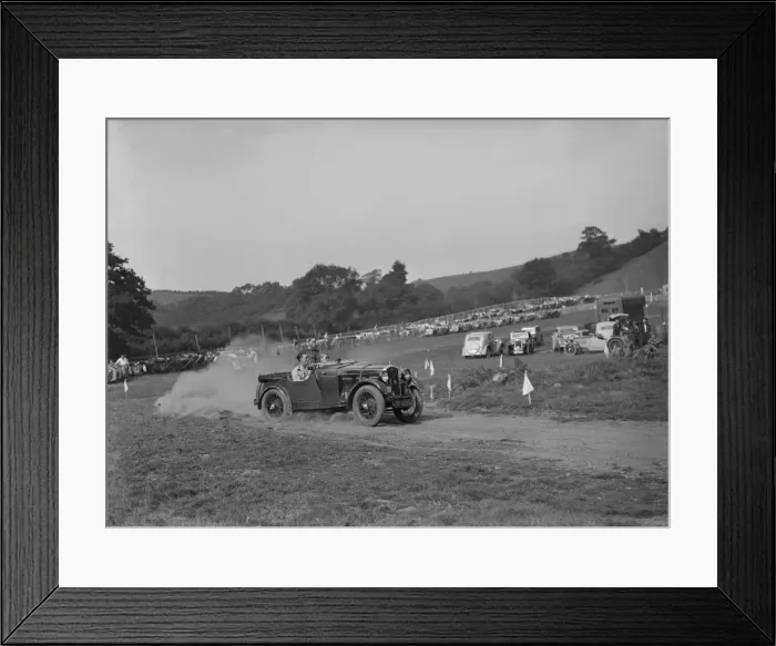 Framed Print : Wolseley Hornet McEvoy Special competing in the MG Car Club Rushmere Hillclimb, Shropshire, 1935 Framed Print : Wolseley Hornet McEvoy Special competing in the MG Car Club Rushmere Hillclimb, Shropshire, 1935