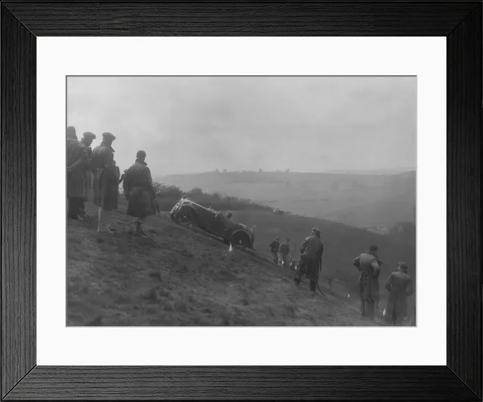 Framed Print : MG Magna competing in the MG Car Club Rushmere Hillclimb, Shropshire, 1935. Artist: Bill Brunell Framed Print : MG Magna competing in the MG Car Club Rushmere Hillclimb, Shropshire, 1935. Artist: Bill Brunell