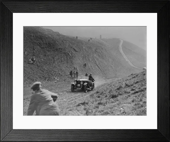 Framed Print : Alvis Silver Eagle of EE Budd at the MCC Sporting Trial, Litton Slack, Derbyshire, 1930 Framed Print : Alvis Silver Eagle of EE Budd at the MCC Sporting Trial, Litton Slack, Derbyshire, 1930