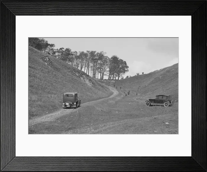 Framed Print : Morris Minor of A Harper competing in the MCC Sporting Trial, Litton Slack, Derbyshire, 1930 Framed Print : Morris Minor of A Harper competing in the MCC Sporting Trial, Litton Slack, Derbyshire, 1930