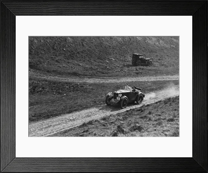 Framed Print : MG M type of FN Foster competing in the MCC Sporting Trial, Litton Slack, Derbyshire, 1930 Framed Print : MG M type of FN Foster competing in the MCC Sporting Trial, Litton Slack, Derbyshire, 1930