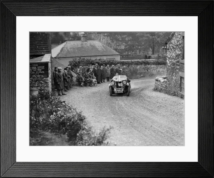 Framed Print : MG M type of W Keppel competing in the MCC Sporting Trial, 1930. Artist: Bill Brunell Framed Print : MG M type of W Keppel competing in the MCC Sporting Trial, 1930. Artist: Bill Brunell