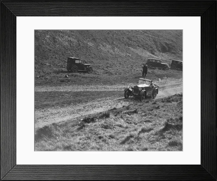 Framed Print : Frazer-Nash of Aldy Aldington competing in the MCC Sporting Trial, Litton Slack, Derbyshire, 1930 Framed Print : Frazer-Nash of Aldy Aldington competing in the MCC Sporting Trial, Litton Slack, Derbyshire, 1930