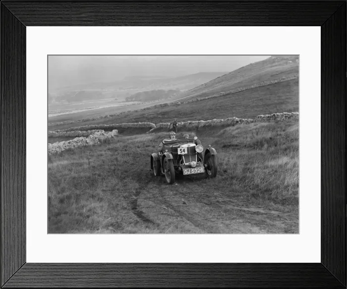 Framed Print : MG M Le Mans of CHD Berton competing in the MCC Sporting Trial, 1930. Artist: Bill Brunell Framed Print : MG M Le Mans of CHD Berton competing in the MCC Sporting Trial, 1930. Artist: Bill Brunell