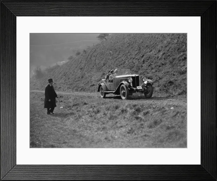 Framed Print : MG 18 / 80 of CF Dobson competing in the MCC Sporting Trial, 1930. Artist: Bill Brunell Framed Print : MG 18 / 80 of CF Dobson competing in the MCC Sporting Trial, 1930. Artist: Bill Brunell