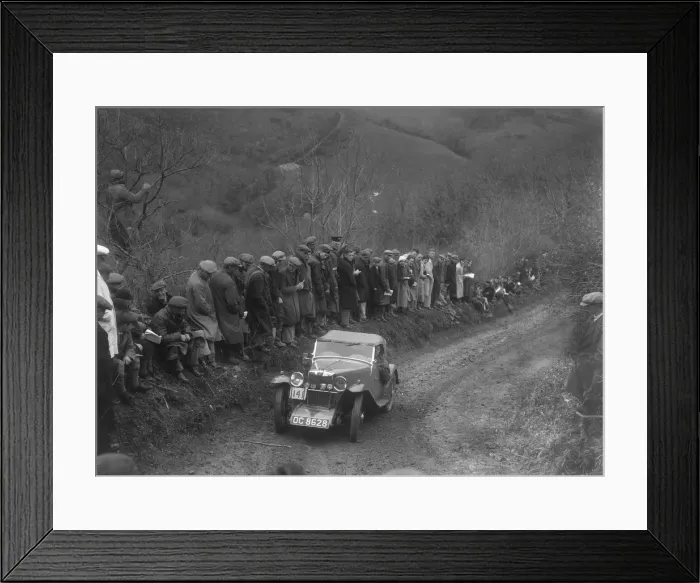 Framed Print : MG J2 of GN Mansell competing in the MCC Lands End Trial, 1935. Artist: Bill Brunell Framed Print : MG J2 of GN Mansell competing in the MCC Lands End Trial, 1935. Artist: Bill Brunell