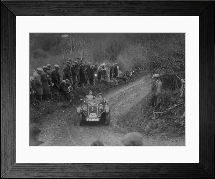Framed Print : Singer of JAH Gott competing in the MCC Lands End Trial, 1935. Artist: Bill Brunell Framed Print : Singer of JAH Gott competing in the MCC Lands End Trial, 1935. Artist: Bill Brunell