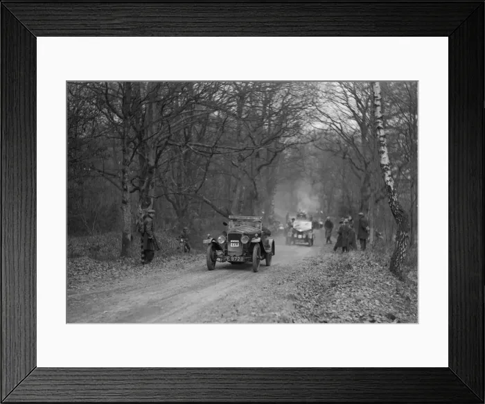 Framed Print : Frazer-Nash competing in the Sunbeam Motor Car Club Bognor Trial, 1929. Artist: Bill Brunell