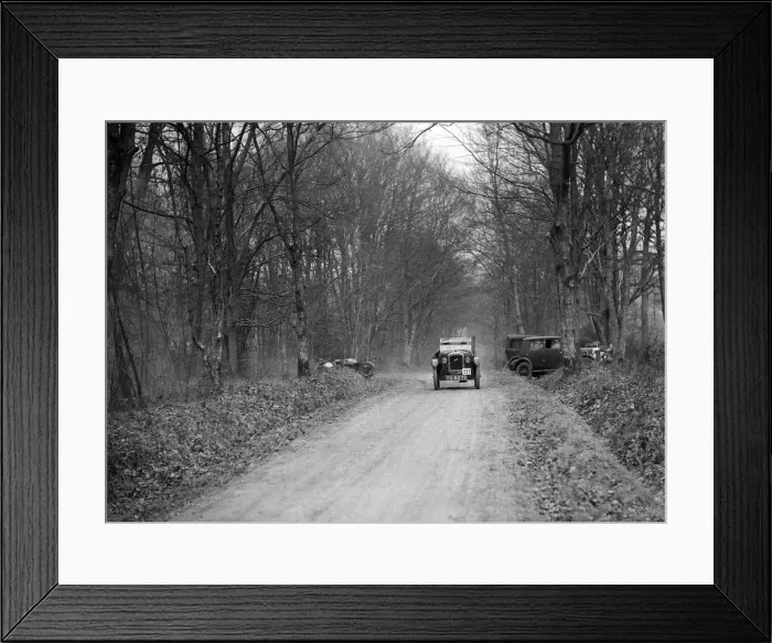 Framed Print : Austin 7 GE Cup model competing in the Sunbeam Motor Car Club Bognor Trial, 1929 Framed Print : Austin 7 GE Cup model competing in the Sunbeam Motor Car Club Bognor Trial, 1929