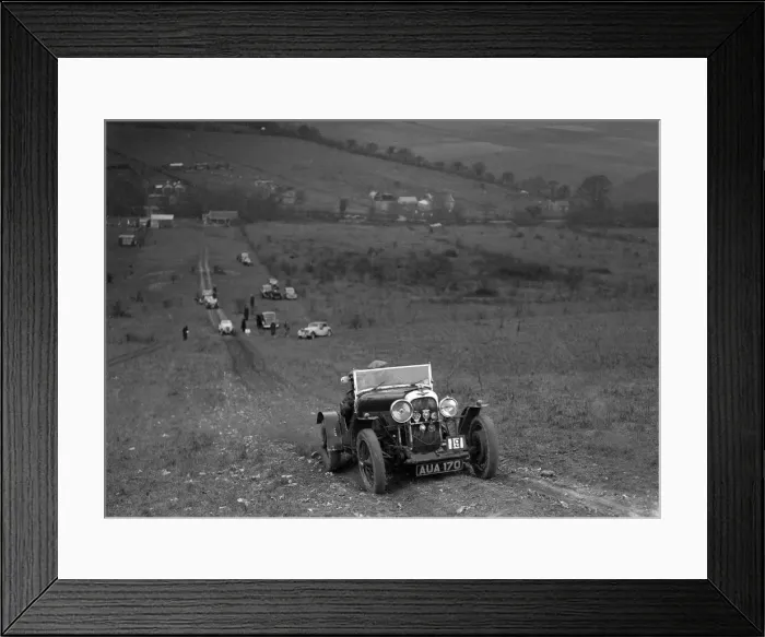Framed Print : Lagonda Rapier competing in the London Motor Club Coventry Cup Trial, Knatts Hill, Kent, 1938 Framed Print : Lagonda Rapier competing in the London Motor Club Coventry Cup Trial, Knatts Hill, Kent, 1938