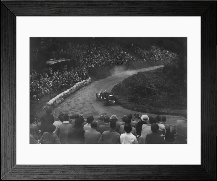Framed Print : Bentley of Eddie Hall competing in the Shelsley Walsh Hillclimb, Worcestershire, 1935 Framed Print : Bentley of Eddie Hall competing in the Shelsley Walsh Hillclimb, Worcestershire, 1935
