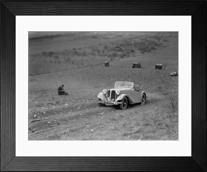 Framed Print : Frazer-Nash BMW 319 / 55 at the London Motor Club Coventry Cup Trial, Knatts Hill, Kent, 1938 Framed Print : Frazer-Nash BMW 319 / 55 at the London Motor Club Coventry Cup Trial, Knatts Hill, Kent, 1938
