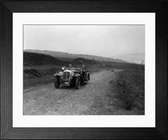 Framed Print : Wolseley Hornet ofs Whitelock competing in the Sunbac Inter-Club Team Trial, 1935 Framed Print : Wolseley Hornet ofs Whitelock competing in the Sunbac Inter-Club Team Trial, 1935