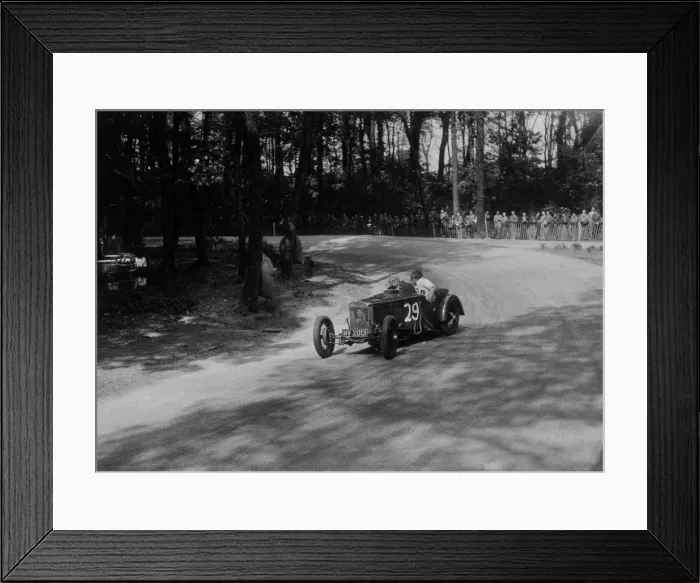 Framed Print : Frazer-Nash TT replica racing at Donington Park, Leicestershire, 1930s. Artist: Bill Brunell Framed Print : Frazer-Nash TT replica racing at Donington Park, Leicestershire, 1930s. Artist: Bill Brunell