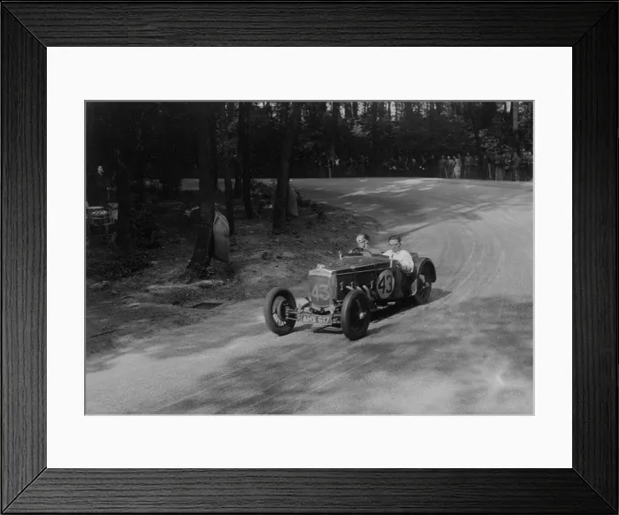 Framed Print : Frazer-Nash TT replica racing at Donington Park, Leicestershire, 1935. Artist: Bill Brunell Framed Print : Frazer-Nash TT replica racing at Donington Park, Leicestershire, 1935. Artist: Bill Brunell