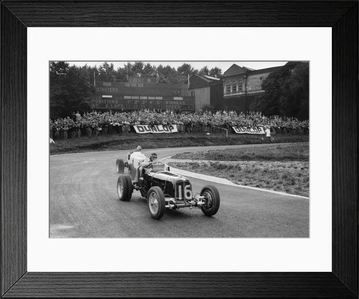 Framed Print : ERAs of Raymond Mays and Arthur Dobson racing at Crystal Palace, London, 1939. Artist: Bill Brunell Framed Print : ERAs of Raymond Mays and Arthur Dobson racing at Crystal Palace, London, 1939. Artist: Bill Brunell