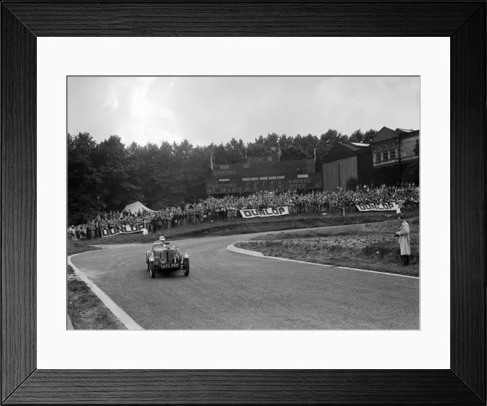 Framed Print : Singer Le Mans of Arthur W Jones racing at Crystal Palace, London, 1939. Artist: Bill Brunell Framed Print : Singer Le Mans of Arthur W Jones racing at Crystal Palace, London, 1939. Artist: Bill Brunell